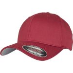 Flexfit 6-Panel-Mütze aus gekämmter Wolle 6277 rosabraun