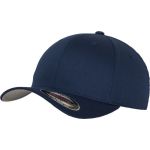 Flexfit 6-Panel-Mütze aus gekämmter Wolle 6277 Marineblau