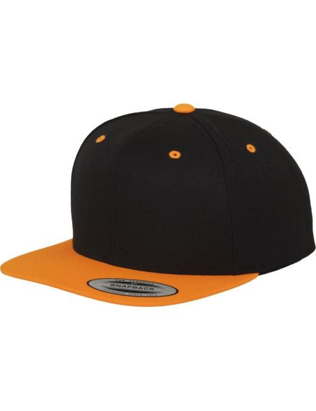 Kappe 6 Panels Snapback Flexfit 6089M weiß