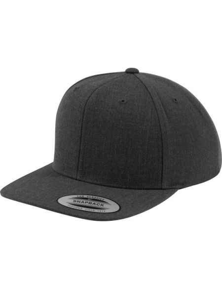 Kappe 6 Panels Snapback Flexfit 6089M dunkelgrau/dunkelgrau