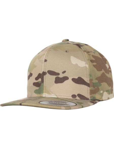 Kappe 6 Panels Snapback Flexfit 6089M Multicam