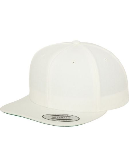 Kappe 6 Panels Snapback Flexfit 6089M natur