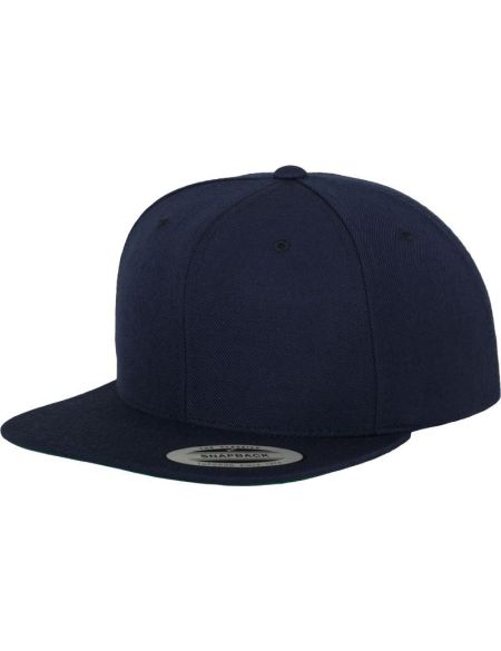 Kappe 6 Panel Snapback Flexfit 6089M Marine