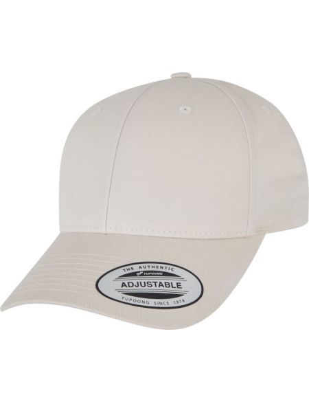 Kappe 6 Panels Snapback Classic Flexfit 7706 Nerz Beige