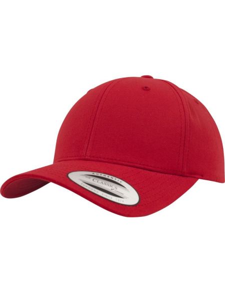 Kappe 6 Panels Snapback Classic Flexfit 7706 rot