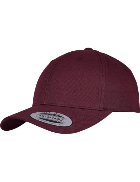Kappe 6 Panels Snapback Classic Flexfit 7706 kastanienbraun