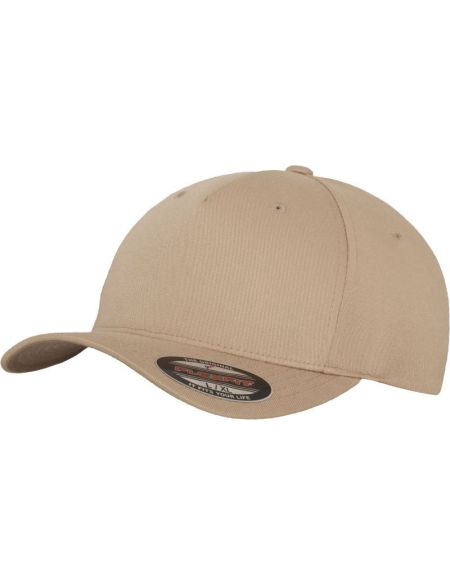 Kappe 5 Panels Flexfit 6560 Khaki