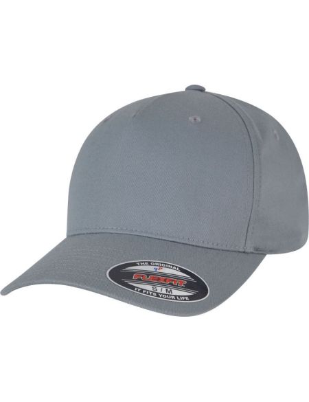 5-Panel-Kappe Flexfit 6560 grünlichgrau