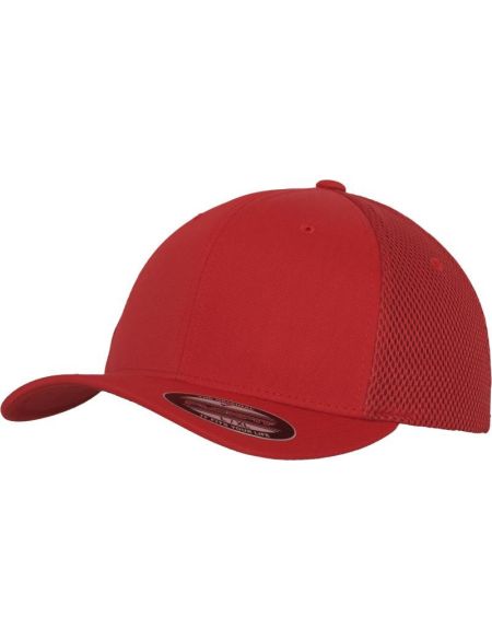 Flexfit 6 Panel Mesh Cap 6533/6533T rot