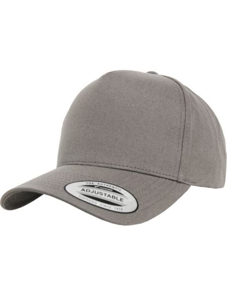 Kappe 5 Panels Snapback Flexfit 7707 grau
