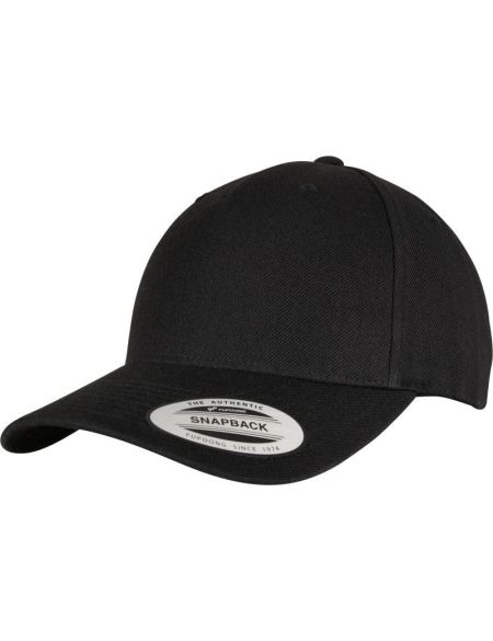 Kappe 5 Panels Snapback Flexfit 5789M schwarz