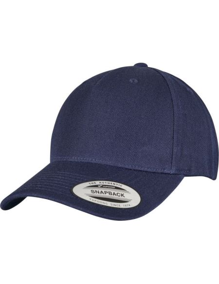Kappe 5 Panel Snapback Flexfit 5789M Marine