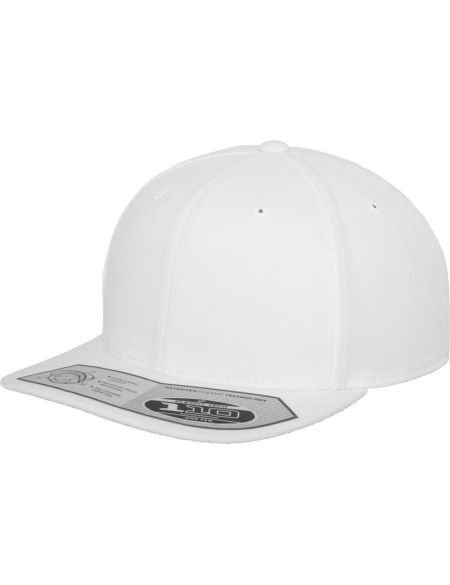 Kappe 6 Panels Fitted Snapback Flexfit 110 weiß