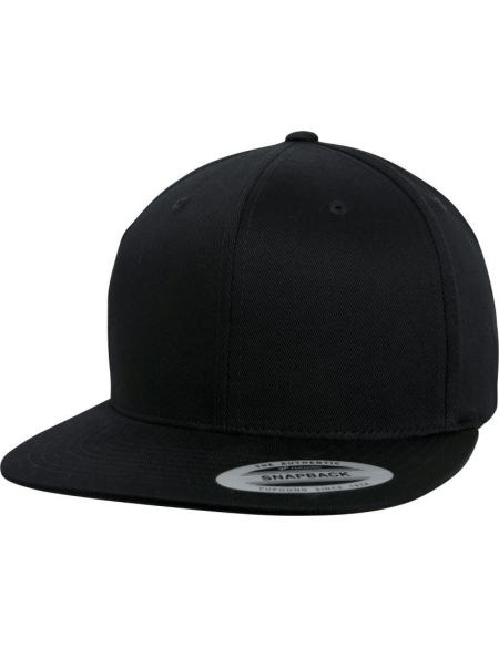 Kappe 6 Panels Snapback Bio-Kappe Flexfit 6089OC schwarz