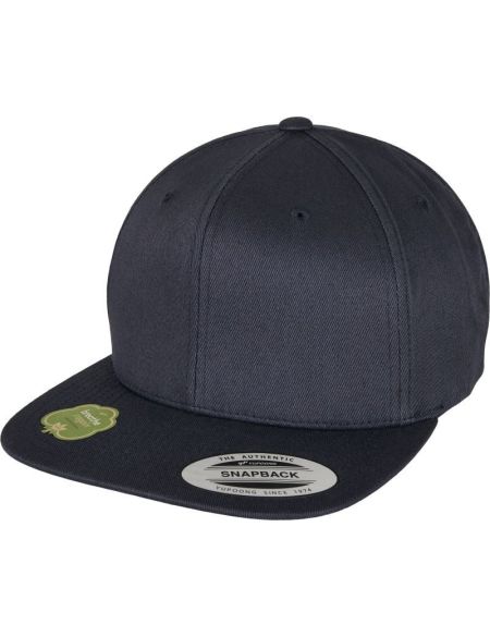 Kappe 6 Panels Snapback Bio-Kappe Flexfit 6089OC Dunkelblau
