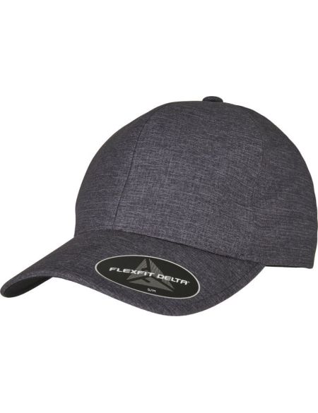 6-Panel-Kappe Delta Flexfit 180 Charcoal Melange