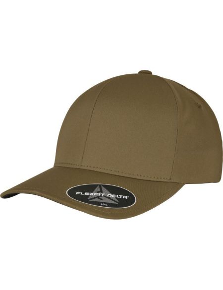 6-Panel-Kappe Delta Flexfit 180 oliv