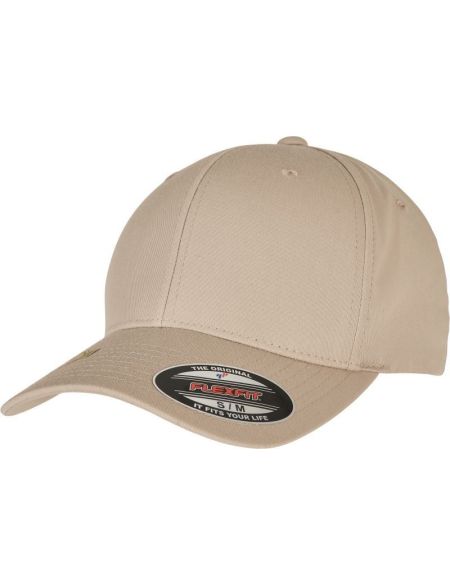 Kappe 6 Panel recycelt Flexfit 6277RP Khaki