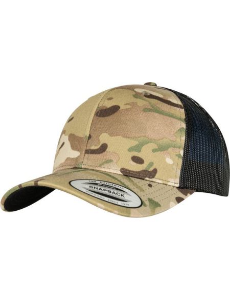 Kappe 6 Panels Retro Multicam Flexfit 6606MC Multicam