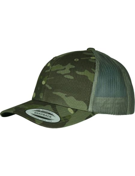 Kappe 6 Panel Retro Multicam Flexfit 6606MC Multicam Tropic