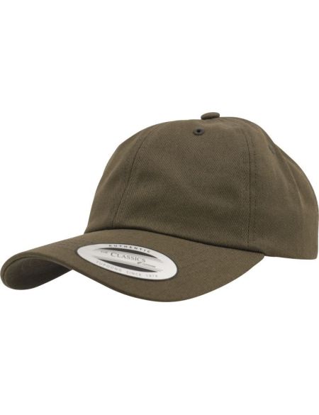 Flexfit 6-Panel-Baumwoll-Twill-Kappe 6245CM Bock