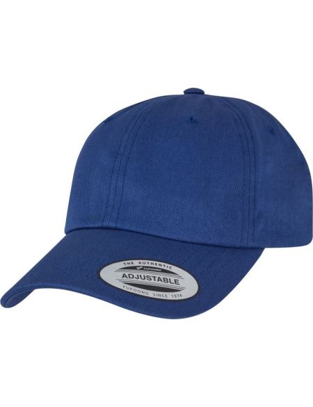 Flexfit 6-Panel-Kappe aus Baumwolltwill, 6245 cm, Meeresblau
