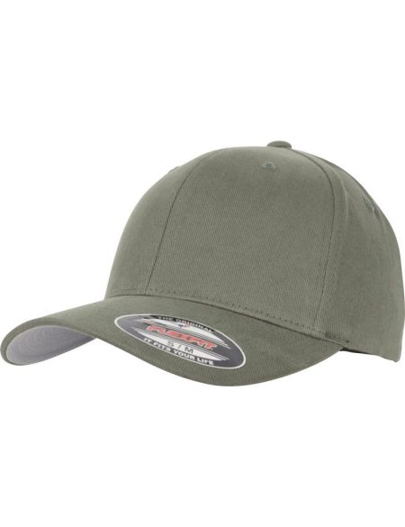 Flexfit 6-Panel-Kappe 6377 Kieferngrün