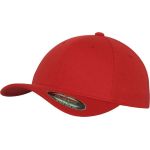 Flexfit 6-Panel Double Jersey Cap 6778/6778T rot