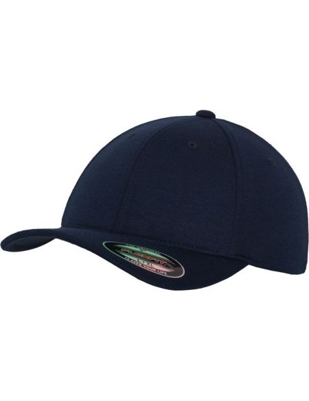 Flexfit 6-Panel-Double-Jersey-Kappe 6778/6778T schwarz