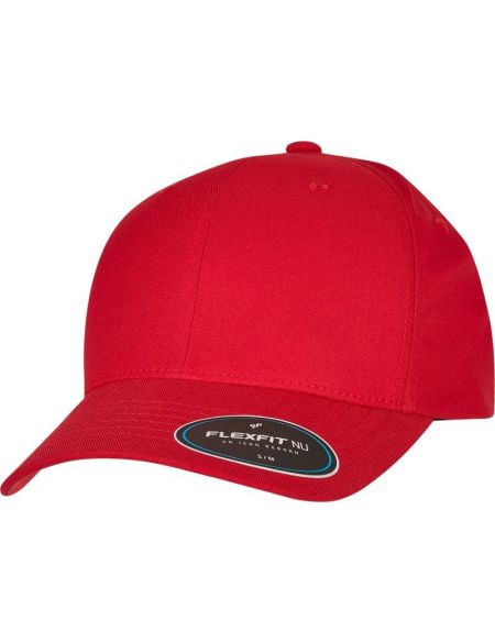 Kappe 6 Panels NU® Flexfit 6100NU rot