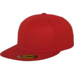 Kappe 6 Panels Premium 210 Fitted Flexfit 6210/6210T rot