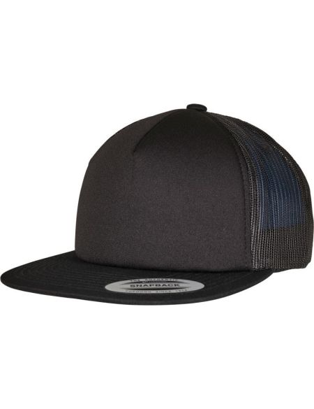 Kappe 5-Panel-Schaumstoff Flexfit 6005FF schwarz