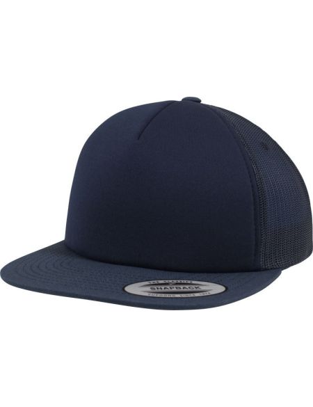 Kappe 5-Panel-Schaumstoff Flexfit 6005FF weiß