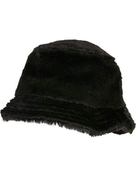 Mütze Fake Fur Flexfit 5003FF schwarz
