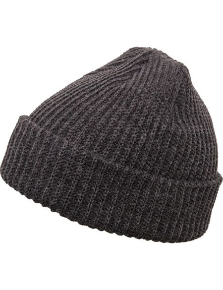 Rippstrickmütze Flexfit 1502RB anthrazit