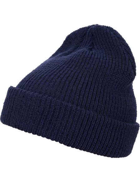 Flexfit lange Strickmütze 1545K Marine