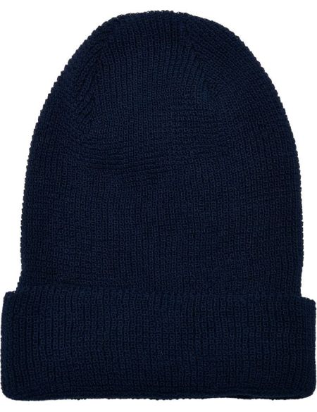 Beanie gestrickte Waffel Recycled Flexfit 1505RY schwarz