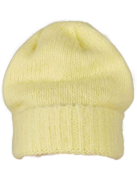 Strickmütze Flexfit 1503A gelb