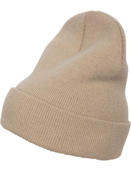Strickmütze lang Flexfit 1501KC weiß