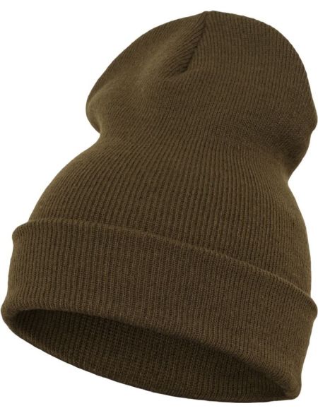 Strickmütze lang Flexfit 1501KC oliv