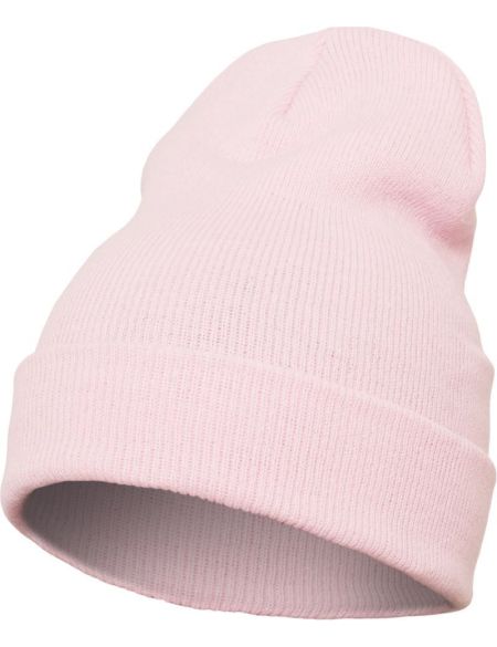 Strickmütze lang Flexfit 1501KC babyrosa