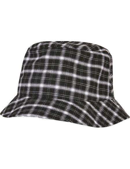 Mütze Check Flexfit 5003C weiß/grau