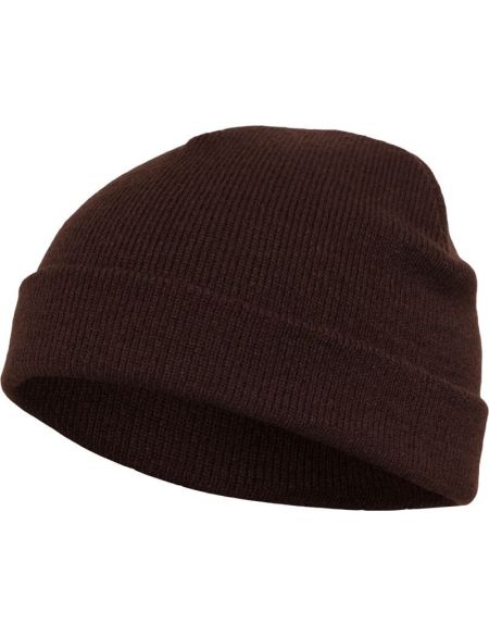 Strickmütze Flexfit 1500KC braun