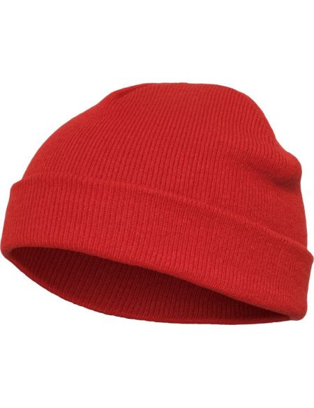 Strickmütze Flexfit 1500KC rot