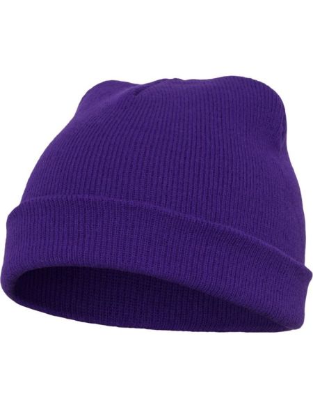 Strickmütze Flexfit 1500KC lila
