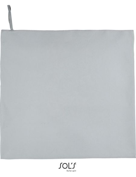 Sols Atoll 100 reines graues Mikrofaserhandtuch