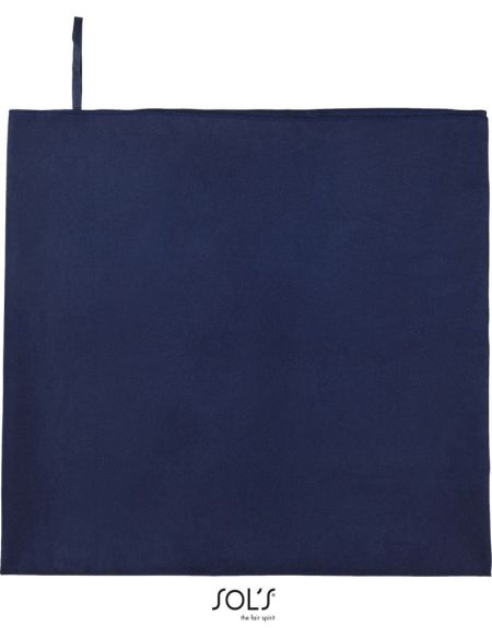 Sols Atoll 100 Mikrofaserhandtuch in französischer Marineblau