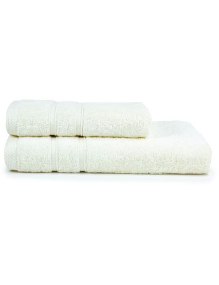 Das One Toweling Bamboo 70 elfenbeinfarbene Handtuch