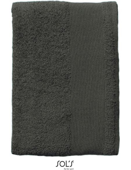 Handtuch Sols Bayside 100 dunkelgrau