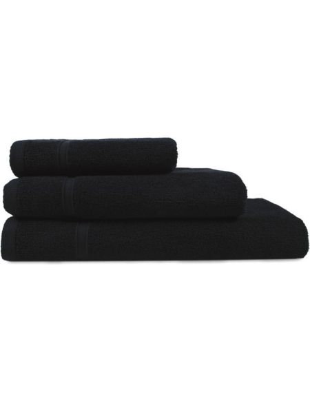 Das One Toweling Recycled 100 schwarze Handtuch